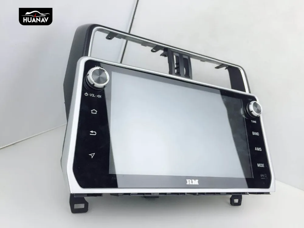Best DSP Android 9.0 Car GPS Navigation Car DVD player for TOYOTA Land Cruiser Prado 150 2018+auto stereo multimedia player head unit 10