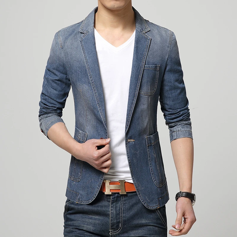 half blazer with jeans