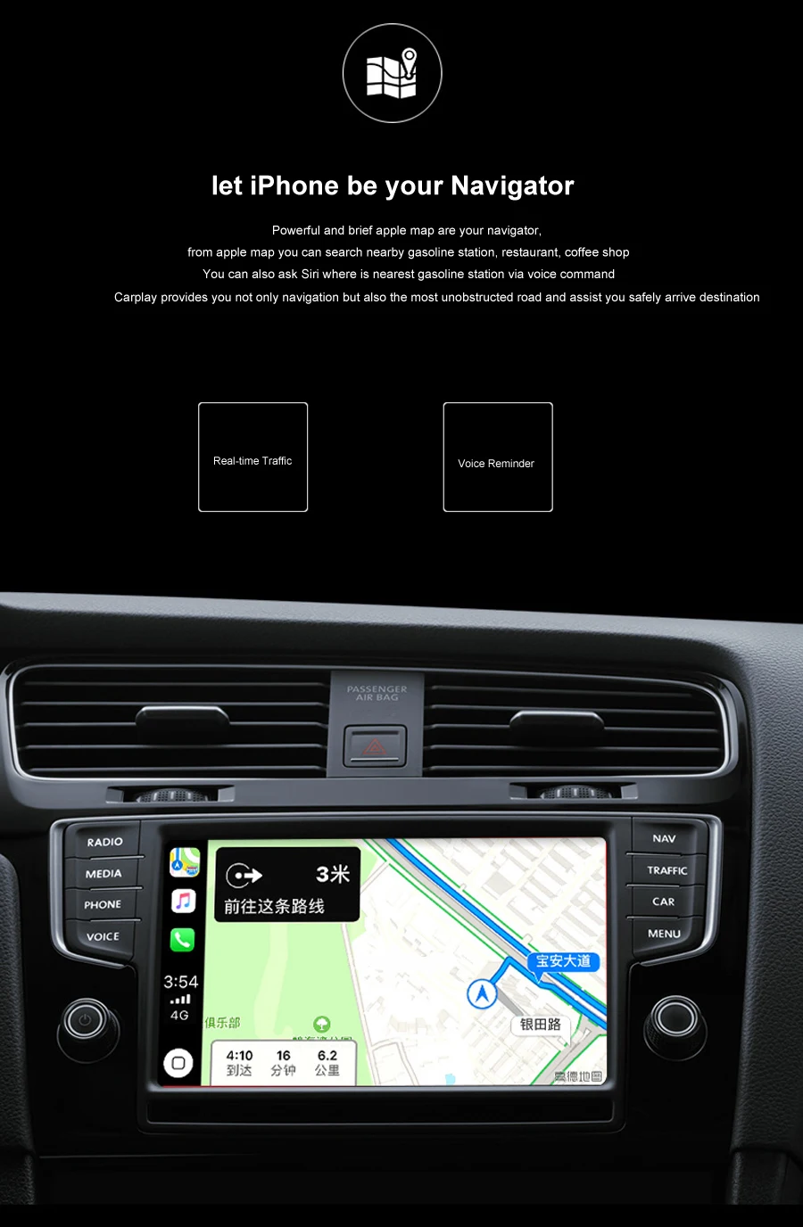 Розничная OTOJETA USB Smart Link Apple Внешний порт Carplay для Iphone Android навигационный плеер мини USB Carplay палка с Android авто