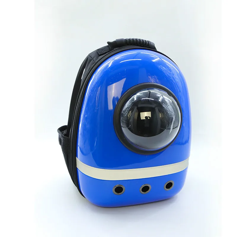 Astronauta Gato Perro portador Bolsa de Viaje cpsula espacial mochila transpirable - Цвет: blue