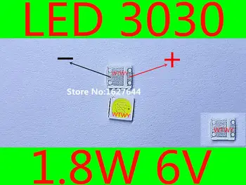 

500pcs Lextar LED 3030 LED TV Backlight High Power 1.8W 6V 3030 LED Backlight Cool white For LED LCD TV Backlight Application