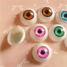 2 piecces Fit for 20 Inches Reborn Babies Doll Kits 20 mm Half Round Toys Eyes
