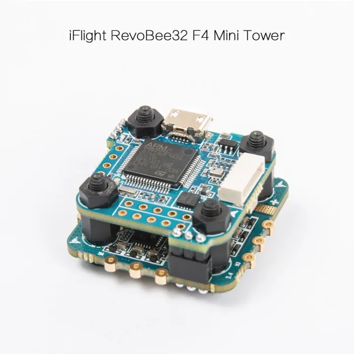 

30mm*30mm Mini Revobee32 F4 32K FPV Flight Tower System with OSD 5V BEC Controller+ IPeaka 18A 4 In 1 BLHeli_S ESC