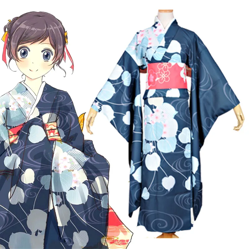 Аниме Kamisama Kiss Natsu Matsuri летний фестиваль Нанами момосоно Косплей Костюм Кимоно