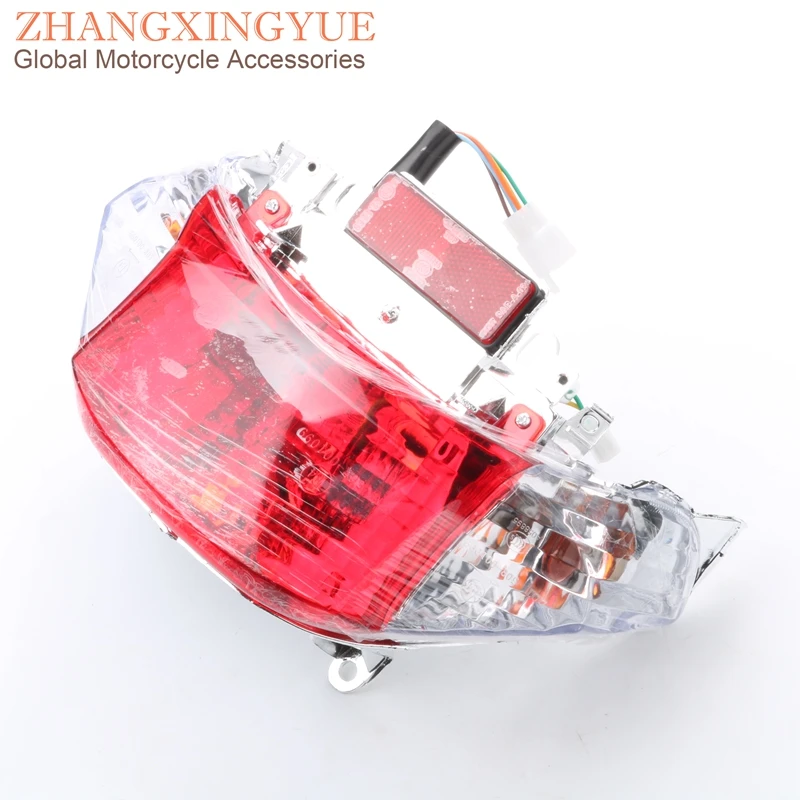 

GY6 Chinese Scooter Tail Light Turn Signal taillight Assembly for Baotian BT50QT-9 50cc 4T