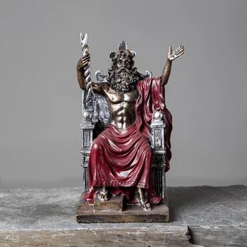 

European Ancient Rome Myth Spartan Warrior Resin Soldier Decoration Home TV Wine Cabinet Crafts Ornaments Novelty Men's Gifts
