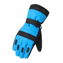 AONIJIE водоотталкивающие термальные мужские зимние лыжные перчатки Сноуборд Снегоход Мотоцикл для велосипеда и уличных видов спорта перчатки