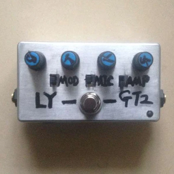 DIY MOD Tech GT2 Preamp Педаль Эффекта овердрайв электрическая гитара бокс усилитель