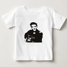 Boys/Girls T shirt ELVIS Presley The King of Rock Design t Shirt Kids Short Sleeve Tops tee Children's Funny Music T-Shirt 2-15Y xmal deutschland shirt goth 4ad sisters of mercy the cure uk siouxsie banshees letter top tee t shirt men short sleeve t shirt