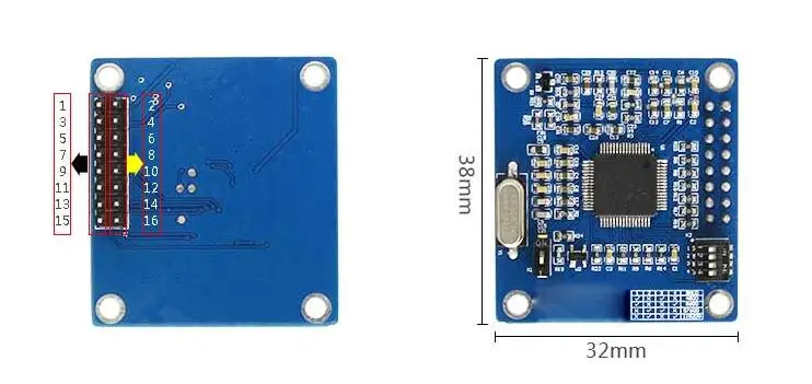 1 pc XFS5152CE Speech Synthesis Module TTS Voice Module Support Encode Decode Realized Chinese English Speech