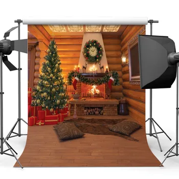 

SJOLOON Christmas photography backdrop Christmas tree photography background children photo backdrop for photo studio vinyl prop