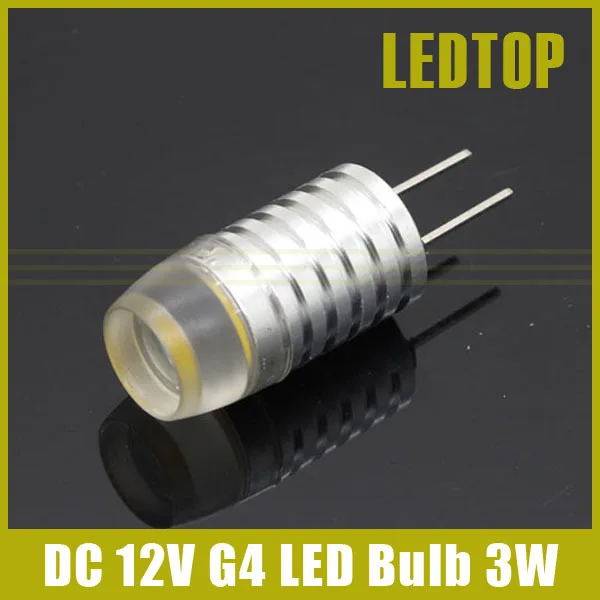 

LED G4 3W DC 12V Corn Bulb Spot Light High Power 180 Beam Angle for Chandelier Crystal light Lamp Replace 30W halogen lamps