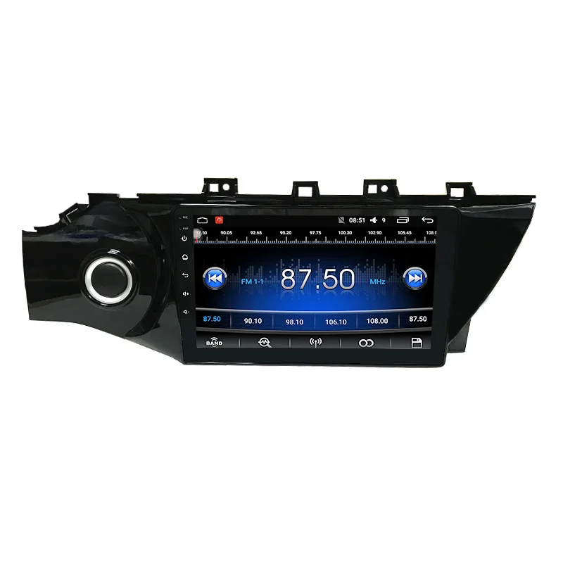 Excellent Funrover 9" Android 8.0 2 din Car radio multimedia player for Kia K2 RIO 2017 2018 radio GPS Navigation navi autoradio RDS EQ BT 3