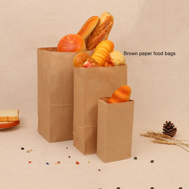 10PC Baking Package Wedding Bread Food Paper Bags Gift Cookie Pouch Wrapping Bag 10PC Baking Package Wedding Bread Food Paper Bags Gift Cookie Pouch Wrapping Bag