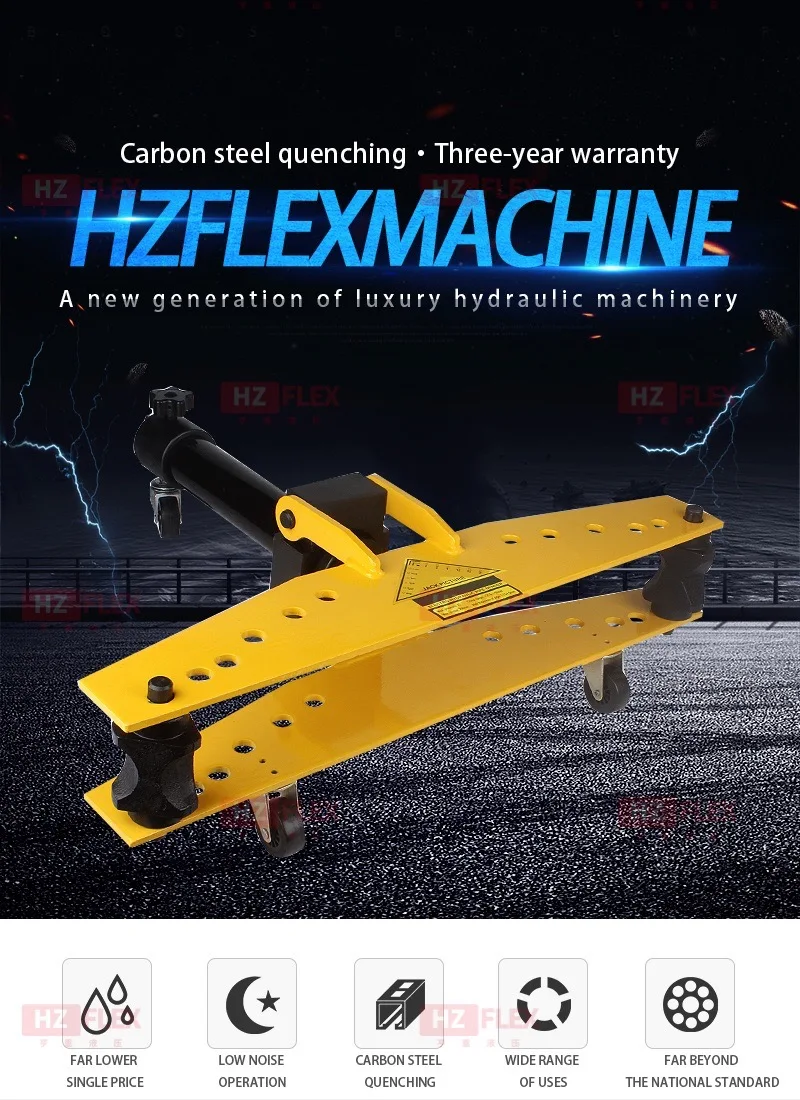 Hydraulic pipe bending machine 1