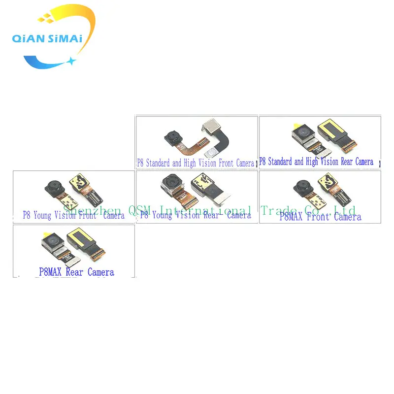 

100% High Quality Front Back Rear Camera Module Flex Cable for Huawei P8 P8pro pro P8 Lite P8lite P8Max Max +track code
