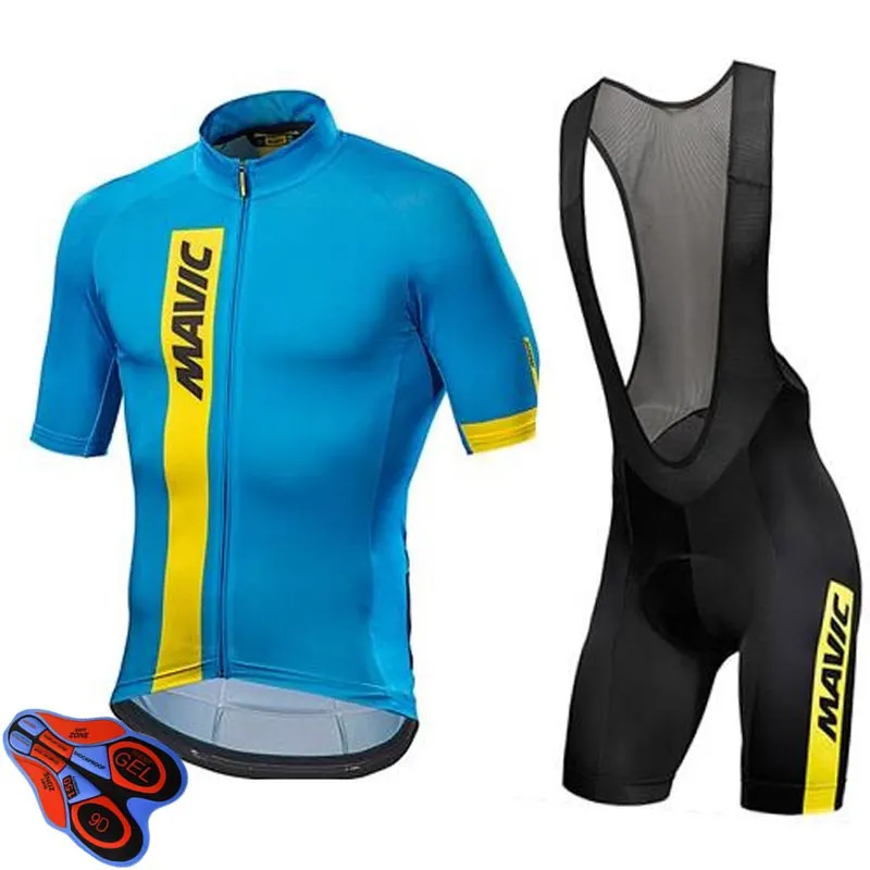 

10 Style Pro Mavic Team Cycling Clothing Ropa Ciclismo/Racing Bike Mens Cycling Jersey Mountain Bicycle Jerseys 9D Cycling Sets