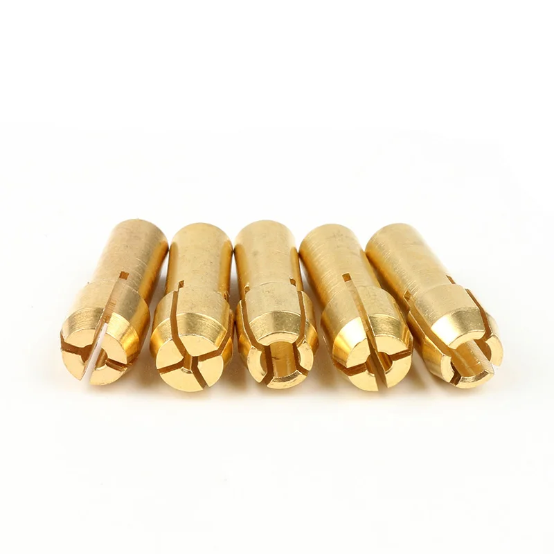 Hot 1.0-3.0mm Mini Drill Chuck Kit Micro Twist Electronic Dremel Drill Chuck Keyless Adapter with 1Pc Wrench Mini Tool Clamp