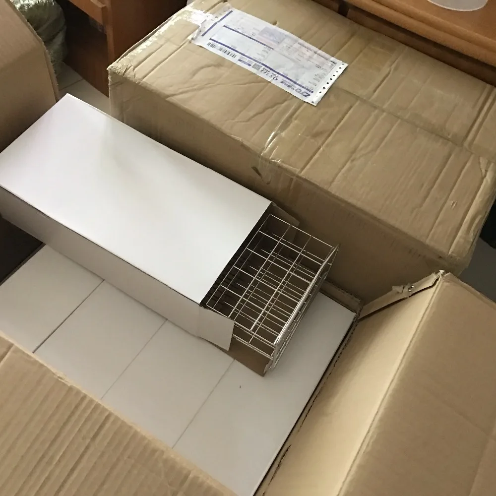 와이어 테스트 튜브 랙 직경 50x20mm 적합. 18-19.5mm 튜브, 단일