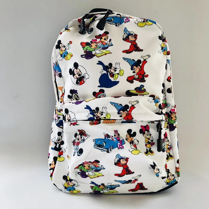 

Disney Mickey Mouse diaper bag Children's Backpack cartoon high capacity girl outdoor bag for school waterproof cute print