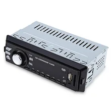 1 Дин Радио игрок стерео аудио 1Din Автомобильный MP3-плеер LED в тире fm Радио SD USB AUX FM Дистанционное управление авторадио