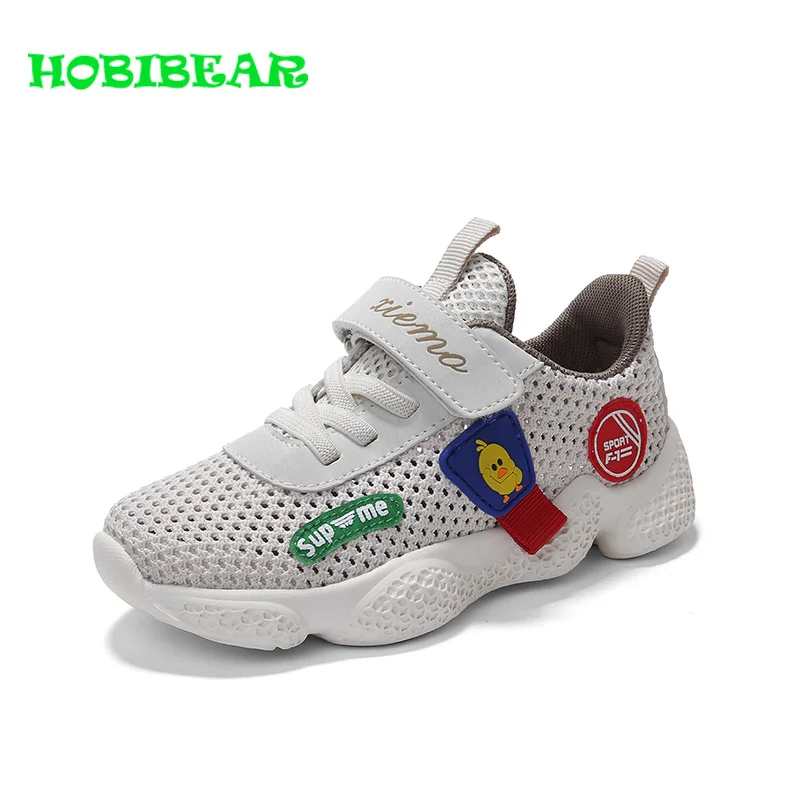 

2019 New Trend Sneakers Boys Mesh Breathable Summer Girls Shoes Outdoor Walking Children Shoes Unisex Jogging Walking Shoes