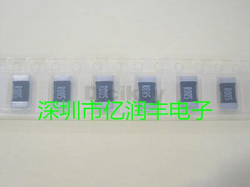 100PCS 2512 0.005R R005 5mR 2W 1 RALEC Metal Foil Low Ohmic Low TCR