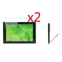 2x пленка щитки+ 2x ткань+ 1x Стилус, ЖК-дисплей матовая Экран матовая защита для Плёнки для sony Xperia планшет Z2 10,1 SGP541/511/512CN