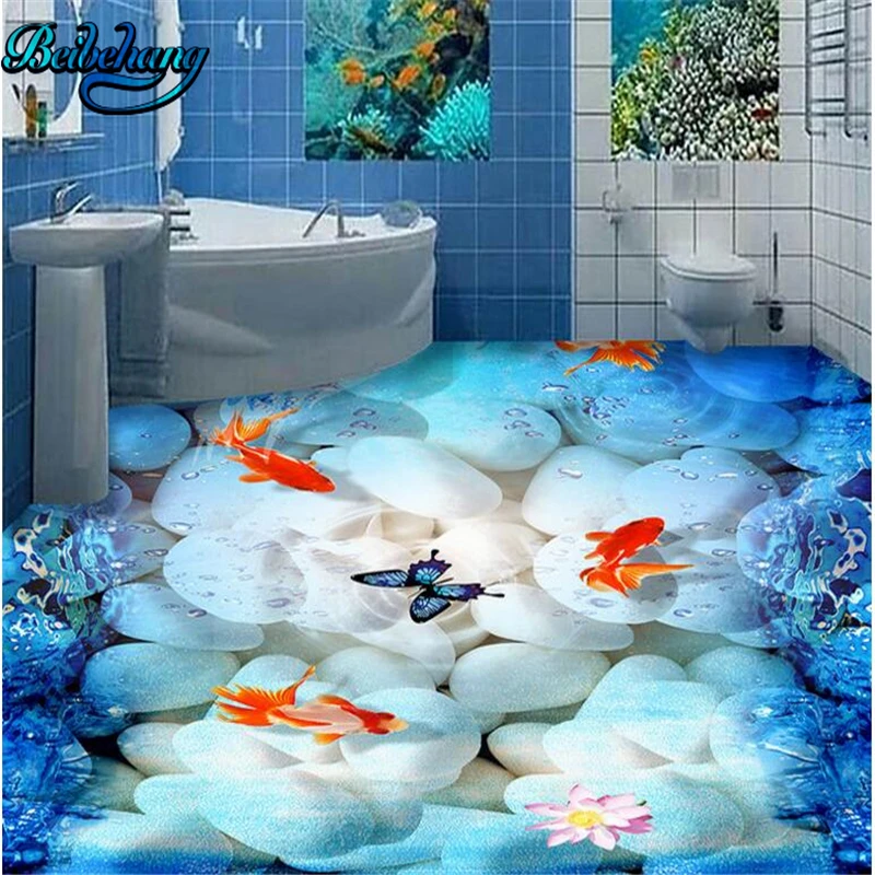 Wallpapers Home Improvement Beibehang Large Custom Wallpapers Mural High Grade Wood Grain Mosaic Floor Tiles Photo Wallpaper Papel Parede Papier Peint
