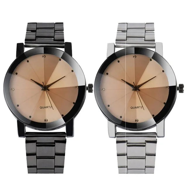 Womens Mens Quartz Watches 1 PC Unisex Diamond Clock Wrist Watch Stylish Stainle Womens Mens Quartz Watches 1 PC Unisex Diamond Clock Wrist Watch Stylish Stainle