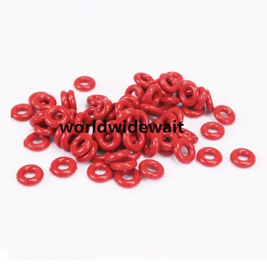 

8/9/10/11/12/13/14/15mm Outer Dia x 2.4mm Thick Red O Ring Oil Seals Gaskets 50pcs