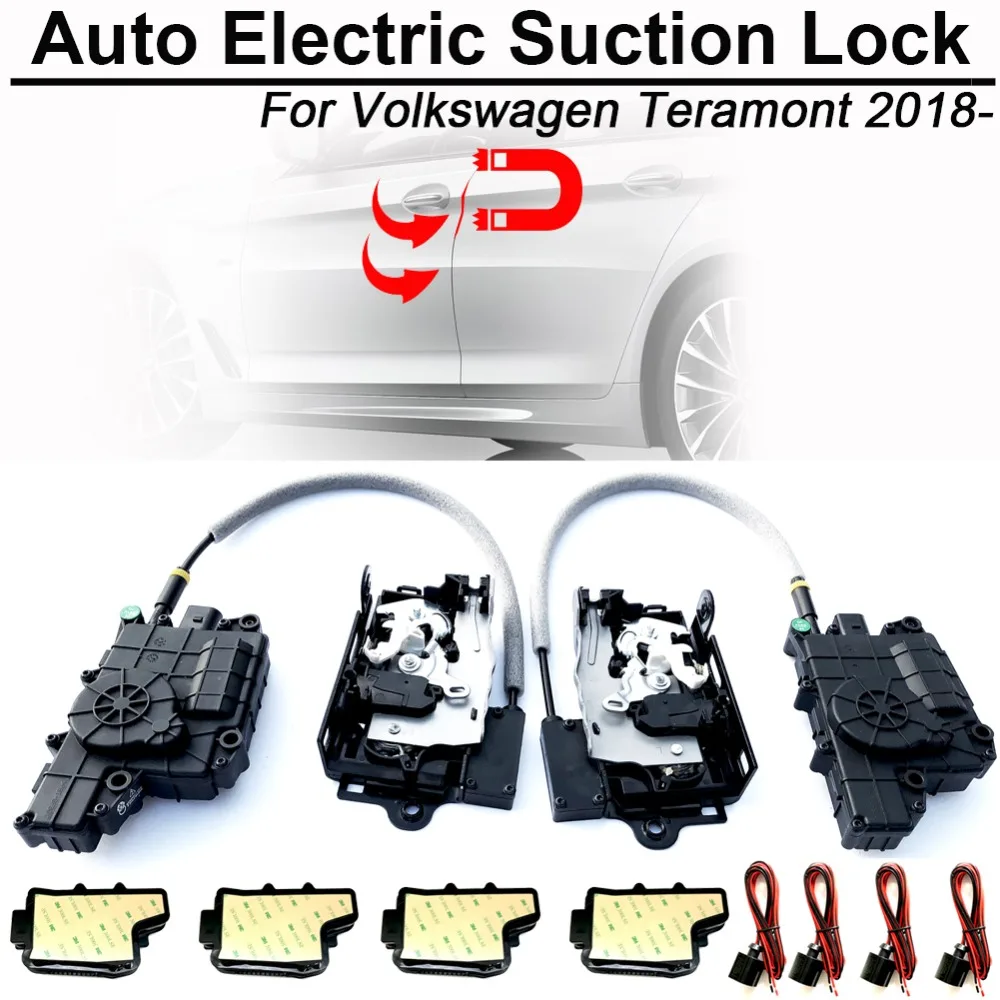 

CARBAR Smart Auto Car Electric Suction Door Lock for Volkswagen VW Teramont Automatic Soft Close Super Silence Self-priming Door