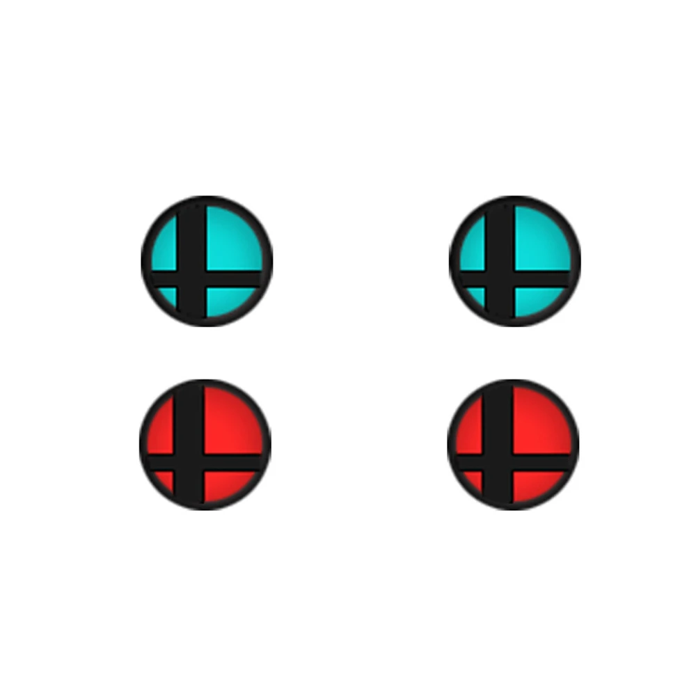 4 шт. силиконовые накладки на стики для консоли Nintendo NS Switch|Запасные части| |