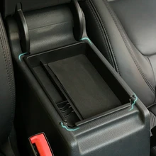 ABS подлокотник ящик для хранения паллетные стеллажи контейнер для Volkswagen VW Tiguan 2009 2010 2011 2012 2013 стайлинга автомобилей