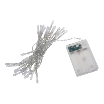 

Battery Powered 30 LED Christmas String Fairy Lights- Steady mode- Twinkling mode