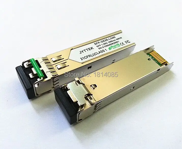 

Hot Sale 2pieces/lot 1.25G SFP BIDI 40KM 1550nm Duplex LC SFP Module