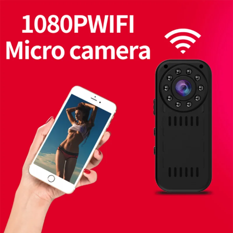  Mini Camcorder P2P Wireless IP Camera Video Recording Wifi Cam 1080P High Resolution Controlled by 