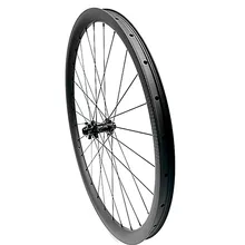 Дисковый Тормоз mtb велосипедная пара колес графит для колес асимметрия 27,4 мм с прямыми закраинами Велосипедное колесо 29er mtb колеса DA206 передние колеса 15 9 QR