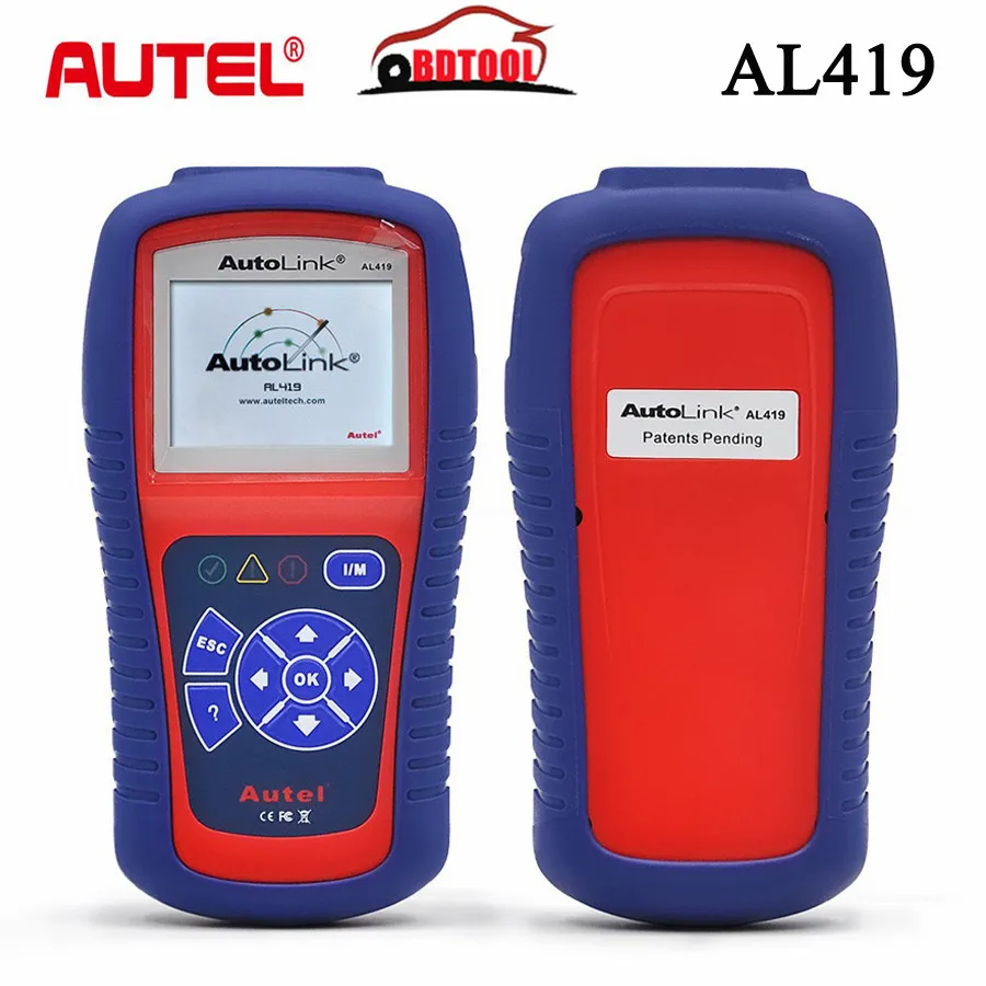 

2019 New Arrival Original Autel AutoLink AL419 OBDII and CAN Scan Tool AL 419 Support Online Update Free Shipping