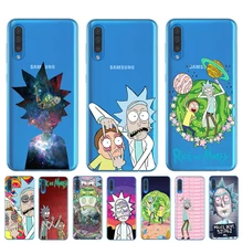 Cartoon Rick And Morty Soft TPU Case For Samsung J3 J5 J7 A7 A9 A6 A8 J4 J6 Plus A10 A20 A30 A40 A50 A70 Cover