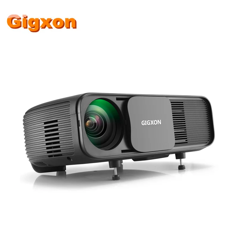 Gigxon G760 1080P HD Super projector 5m 3200 lumens 2000:1 LED USB/SD card/VGA/AV/Headphone Home Office Classroom use