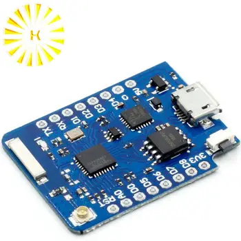 

WEMOS D1 Mini Pro 16M Bytes External Antenna Connector NodeMCU Based ESP8266 ESP-8266EX CP2104 WIFI Development Board Micro USB