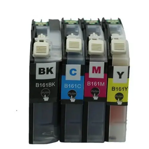 Замена LC161 LC 161 LC161XL чернильные картриджи DCPJ152W DCPJ552DW DCPJ752DW MFC J245 470DW 650DW|ink cartridge|replacement
