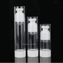 50 мл герметичная пластиковая бутылочка с дозатором бутылка для лосьон, эмульсия сыворотка жидкое основательное отбеливание эссенция восстановление комплекс косметическая упаковка