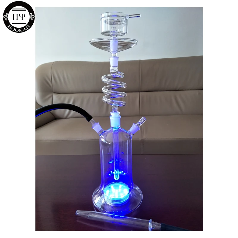 Набор спиральных светодиодных кальянных спиц для курения кальянный светильник