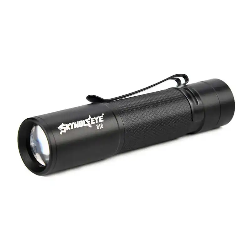 3 Modes Q5 LED Flashlight Zoomble Mini Torch Light Lamp torch AA 14500 powerful led flashlight lanterna led bike #4A30 (4)