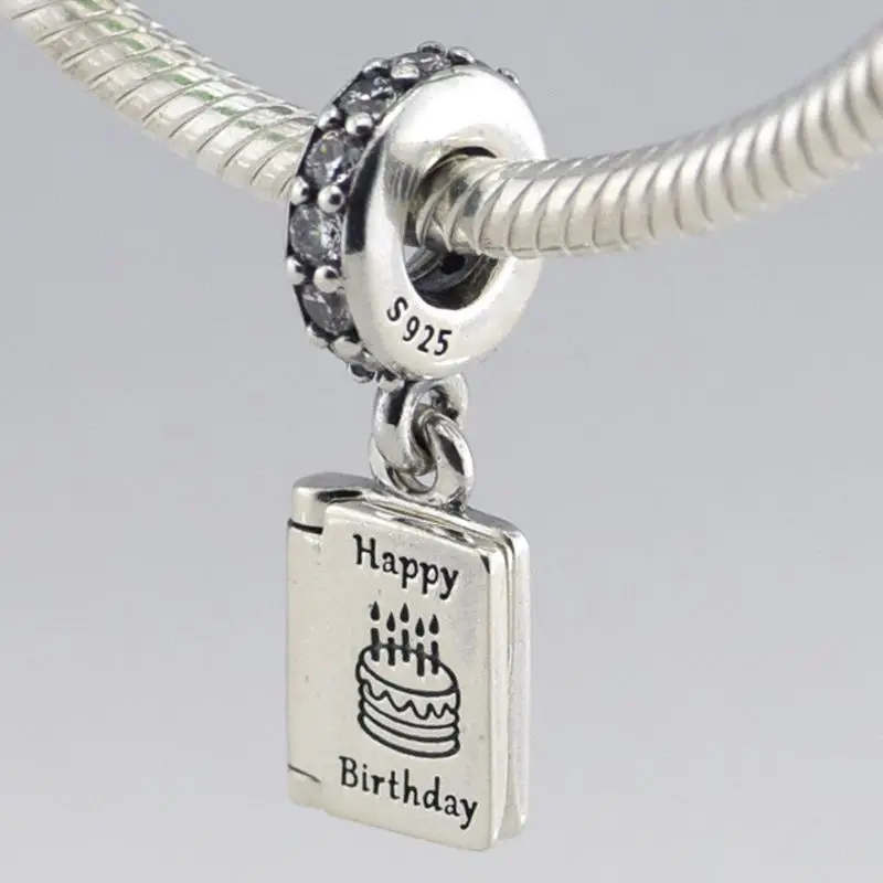 925 Sterling Silver Bead Authentic Jewelry Fit Pandora Charm