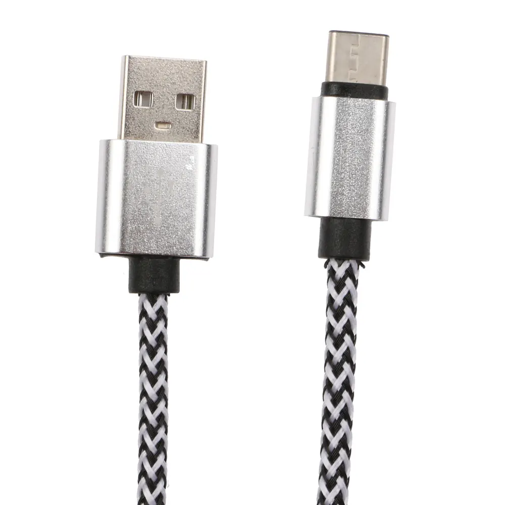 

Knitting Aluminum 3.1 Type-C USB 2A Data&Sync Charger Charging Short Cable
