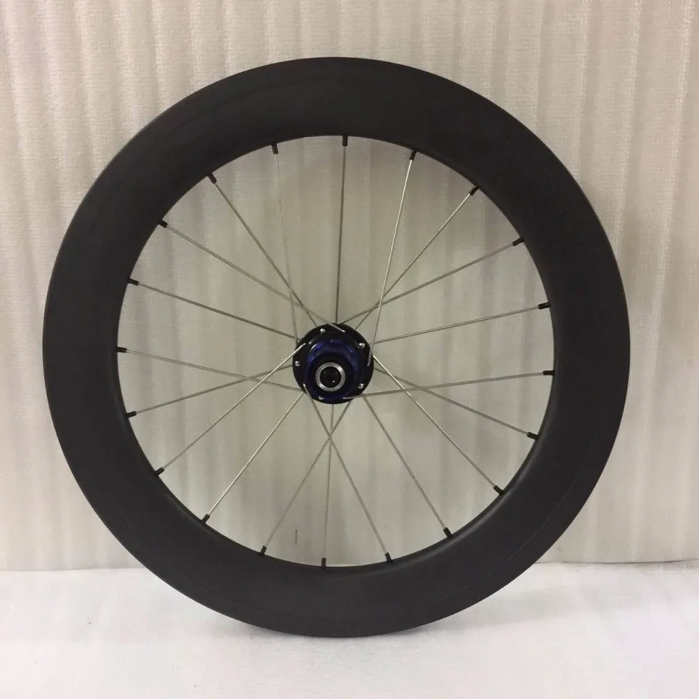 

SEMA 20'' 20 inch 406 Carbon Wheels With DATI Hub Titanium Spoke Lightweight Rims Full T700 Carbon Fiber Bicycles Wheels Rims