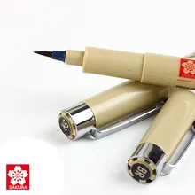 Япония Сакура BR цветной маркер мягкая кисть 8 цветов художественные производители красный/оранжевый/розовый/зеленый/синий эскиз лайнер акварельное искусство